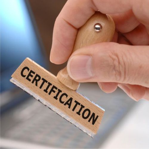 Certification
